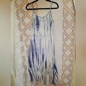 CHAN LUU WOMEN dress, sleeveless , tied died, summer, beach dress ,S